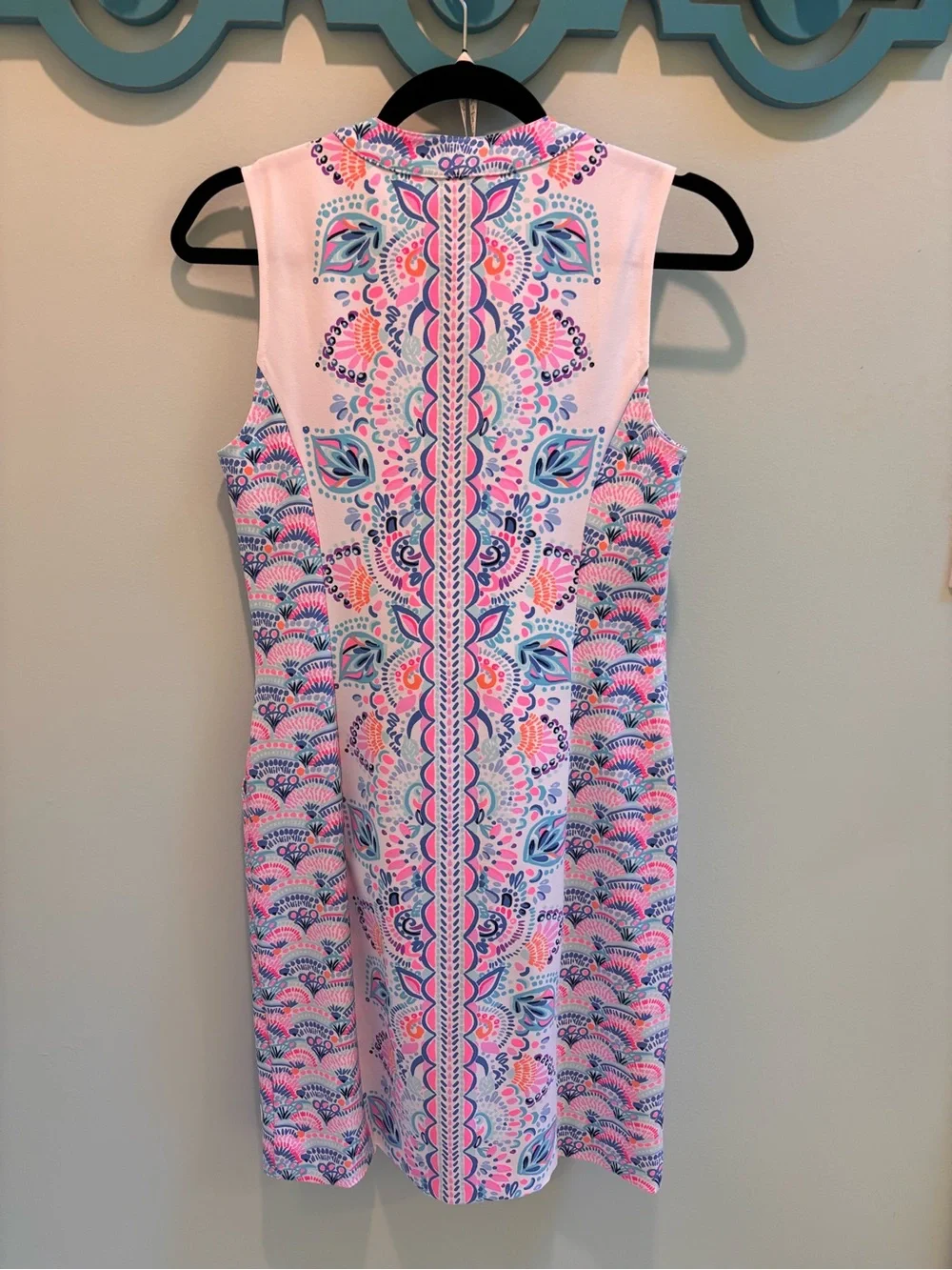 Lilly Pulitzer Luxletic Courtney Dress in Resort White Chic Retreat - Picture 4 of 5